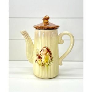 Vintage Mushroom Coffee‎ Pot Teapot